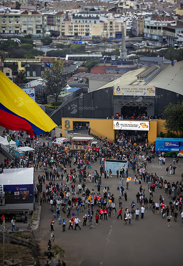 Mapa de Corferias para FILBo
